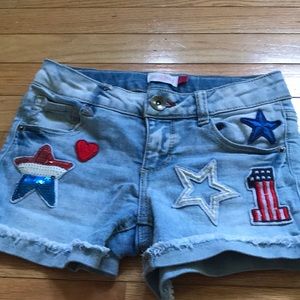 USA girls shorts